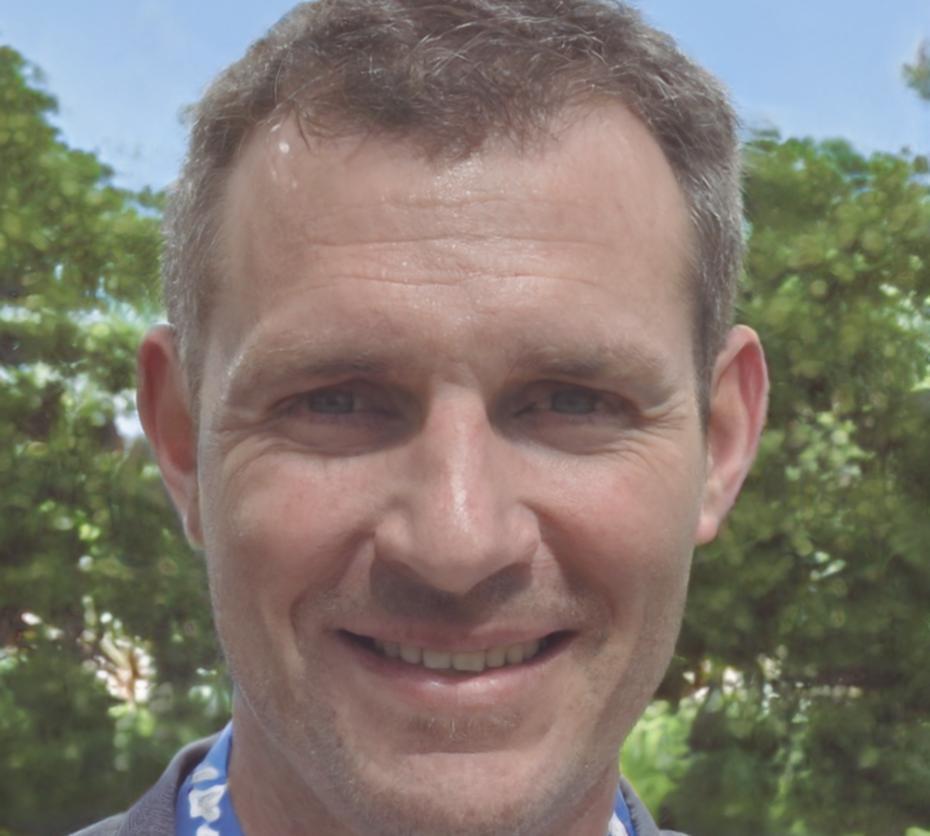 Partnership coordinator Damien Thorvaldsen at Salvatore kitchen workspace in Brossard