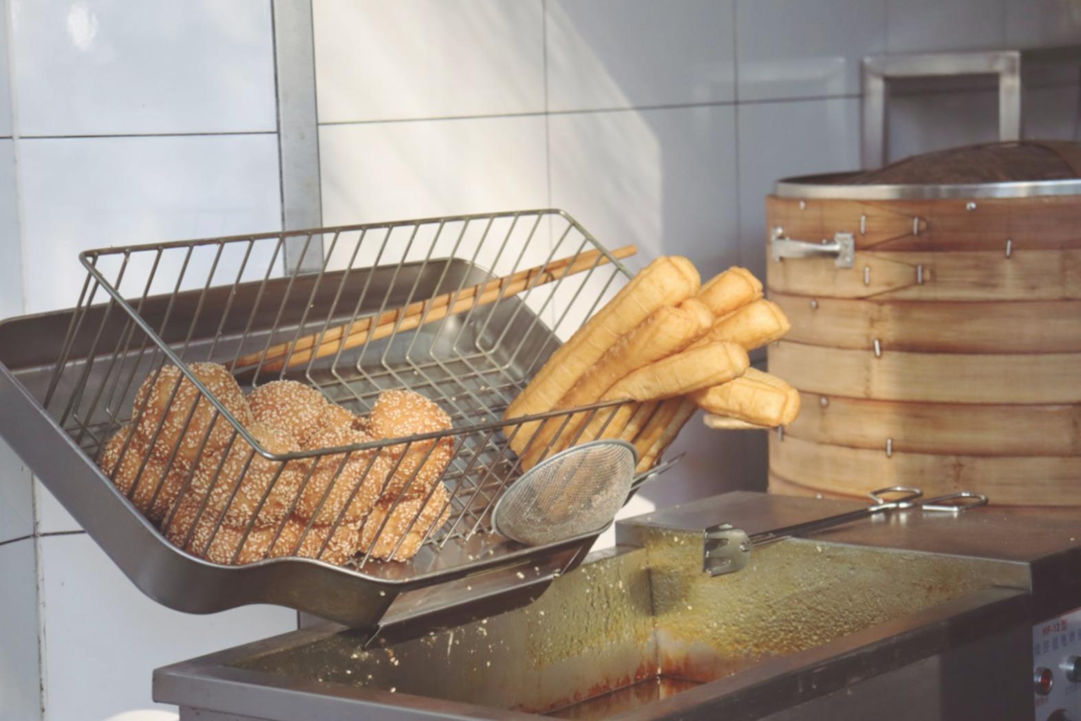 Fresh ingredients prepared for meal prepping session at Salvatore kitchen workspace